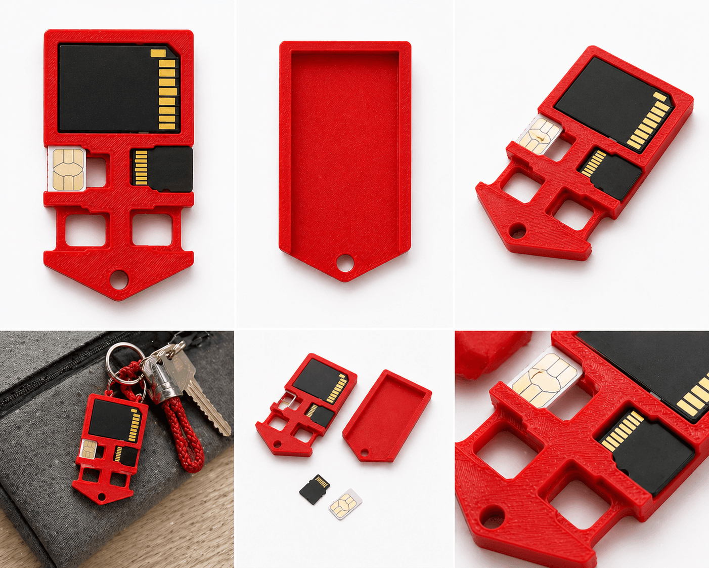 Memory Card Organiser (SD + microSD)